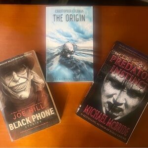 3 books in very good conditions